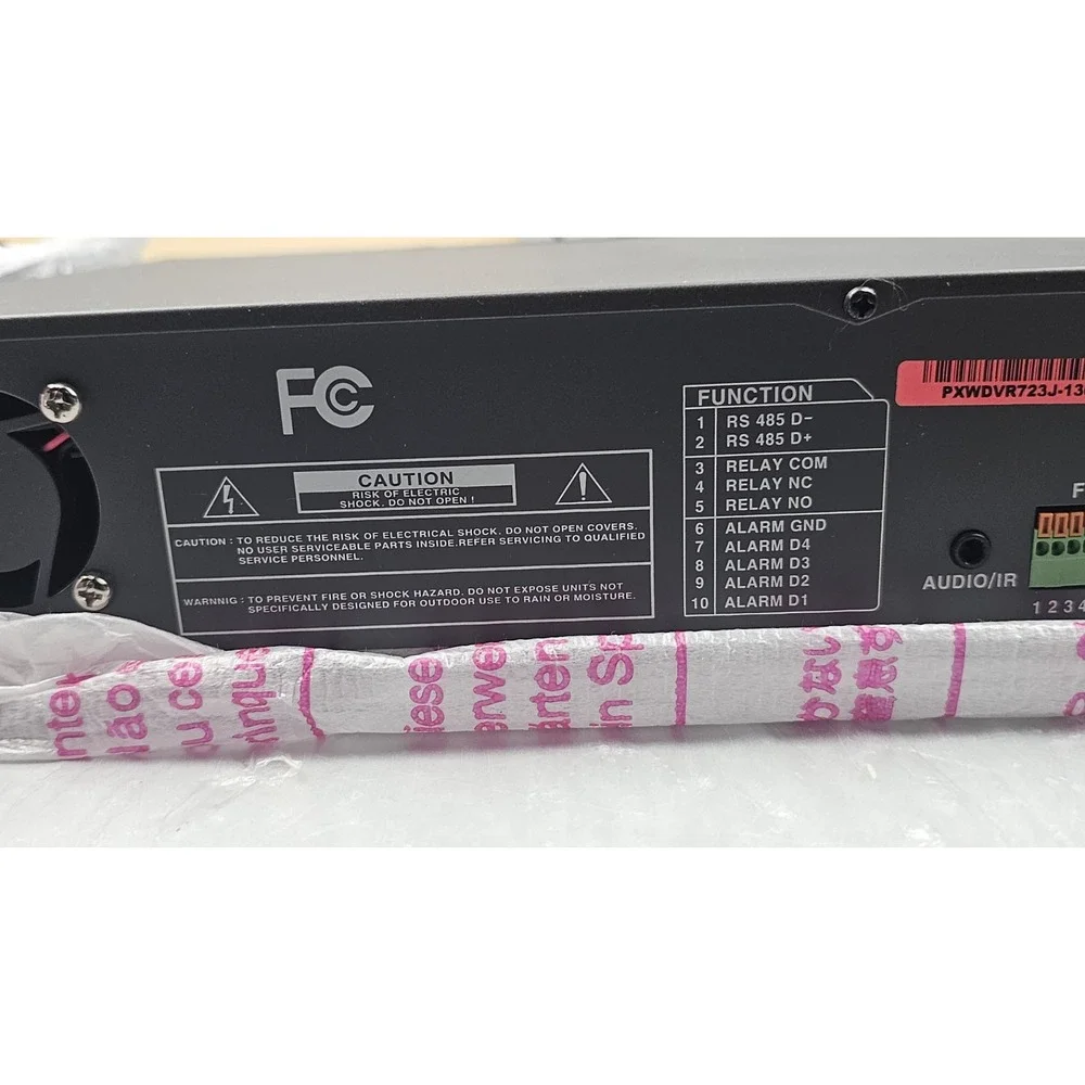 Triplex Network 4 Channel DVR Video Recoder PXWDVR723J-1360 with 3 Cameras